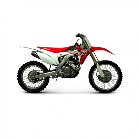 Collecteur type "Megabomb" + silencieux Termignoni Honda CRF 450 R 2015-2016