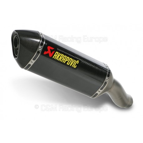 Silencieux adaptable Akrapovic Slip on Kawasaki Ninja ZX6 R (13-16)