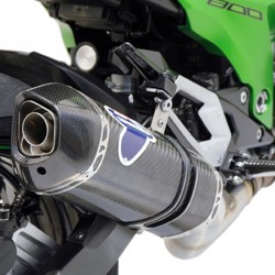 Silencieux Termignoni tout carbone homologué Kawasaki Z 800 2013-2016