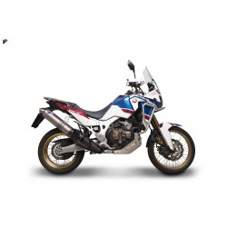 Silencieux Termignoni H14908040ITX pour Honda Africa Twin 2018 - 2019