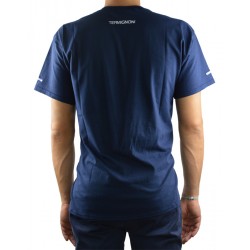 T shirt bleu "French Navy" logo Termignoni, tailles: S, M, L