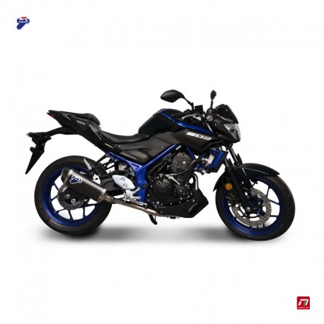 Silencieux Termignoni carbone Yamaha MT 03 (2018)