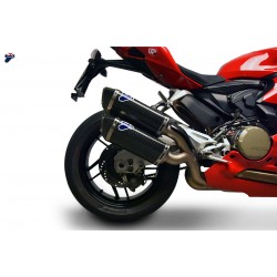 Graphe performances silencieux + décatalyseur Termignoni sur Ducati 959 PANIGALE (16-17)