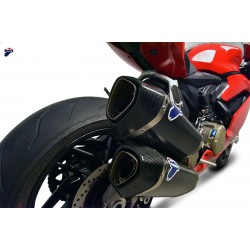 Graphe performances silencieux + décatalyseur Termignoni sur Ducati 959 PANIGALE (16-17)