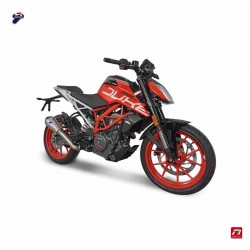 Silencieux Termignoni Slip On Relevance Conique titane - carbone pour KTM Duke 390 (18-19)