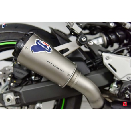 Silencieux Termignoni conique titane carbone Kawasaki Z 900 2017-2019