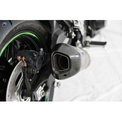 Silencieux Termignoni conique titane carbone pour Kawasaki Z 900 RS 2018-2022