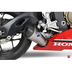 Silencieux Termignoni conique hexagonal titane carbone pour Honda CBR 1000 RR 2018-2019