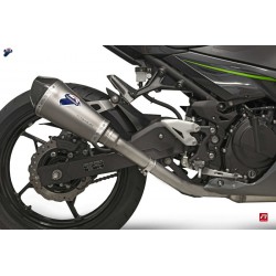 Silencieux Termignoni conique titane carbone pour Kawasaki Z 400 Ninja 400 2018-2019