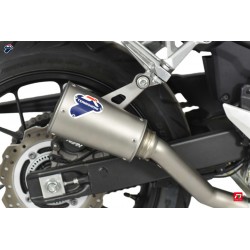 Silencieux Termignoni conique inox embout inox pour Honda CB 500 F / X A2, CBR 500 R / A2 2019