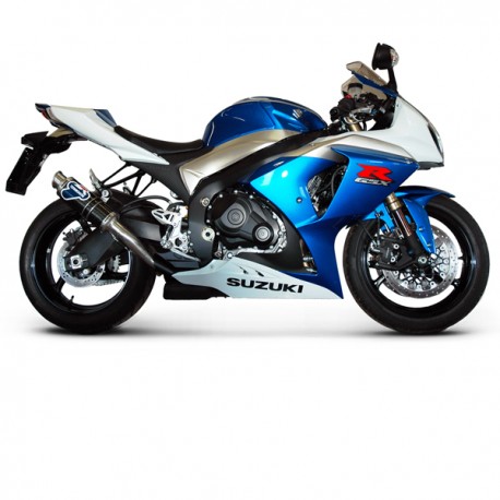 Paire silencieux Termignoni carbone homologués Suzuki GSX-R 1000 2009-2011