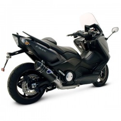 Ligne Termignoni carbone homologuée Yamaha Tmax 530 (12-16)