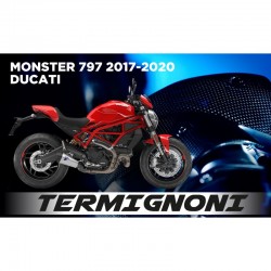 Upmap Termignoni Ducati Monster 797 2017-2020