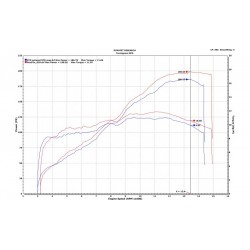 Ducati Panigale V4 2018 avec silencieux Termignoni D184 sans db killers et map V4 18 D184 SR