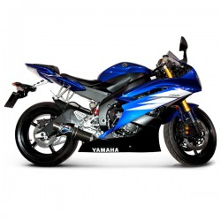 Silencieux Termignoni carbone homologué Yamaha YZF-R6 2006-2016