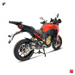 Silencieux Termignoni homologué TITANE-TITANE-CARBONE pour Ducati Multistrada V4 2021-2023