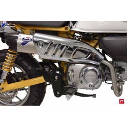 Ligne Termignoni H16509400IIC racing titane-carbone pour Honda Monkey 125 tous modèles 2018 à 2022