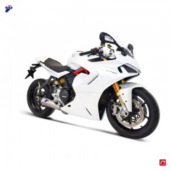 Demi-ligne Termignoni avec silencieux titane-carbone Ducati Supersport 950 - 950S Euro5 2021-2022