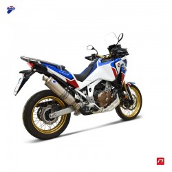 Silencieux Termignoni RACING TITANE pour Honda  CRF 1100 Africa Twin et Adventure 2020-2023