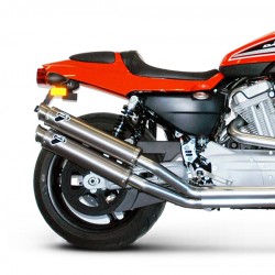 Ligne Termignoni carbone Harley Davidson  XR 1200 R 2008-2011 (illustration finition titane, supprimée du catalogue)